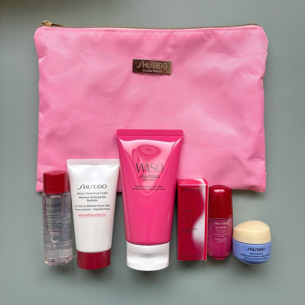 Shiseido skincare bundle